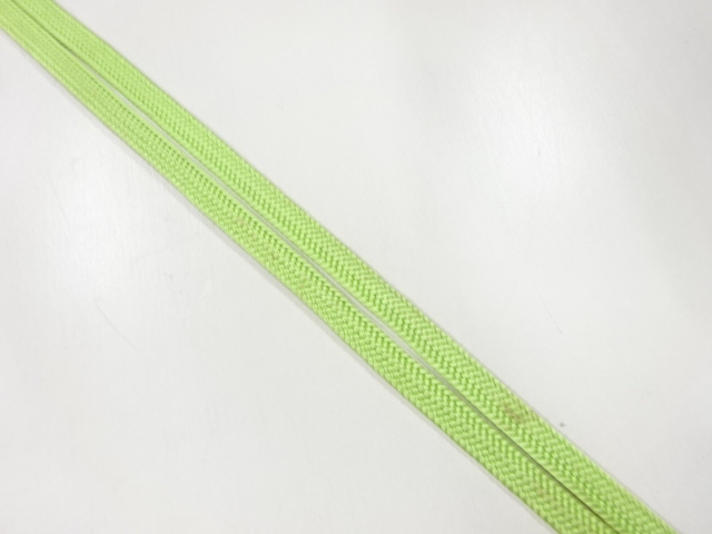 アンティーク　正絹　帯留め用手組三分紐